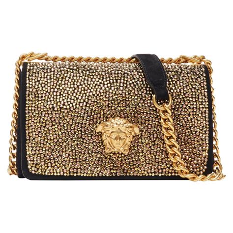 versace small chain suede bags|versace mini bag.